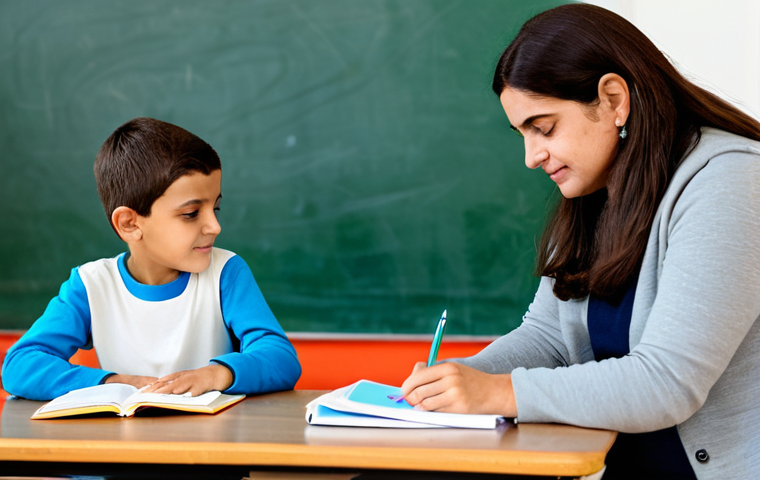 학교사회복지 - Student Success**

A bright, modern classroom in Lisbon, Portugal. A diverse group of high school st...
